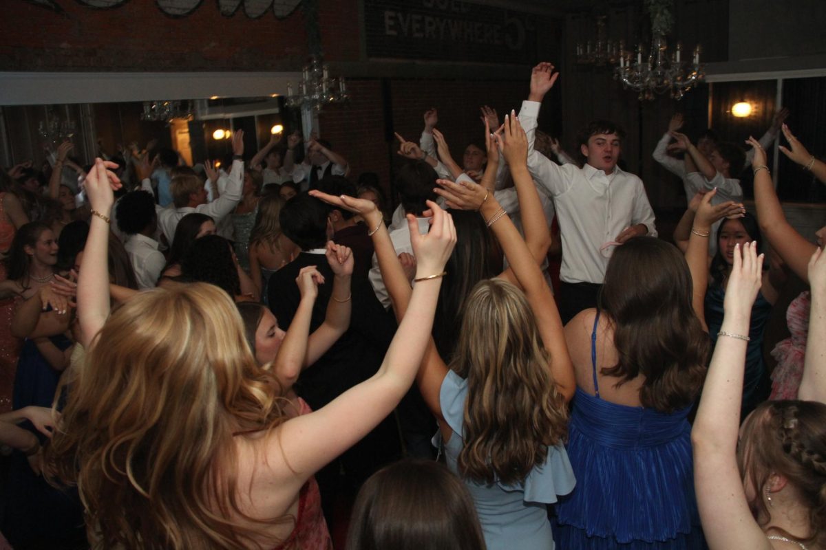 Students dance the night away.