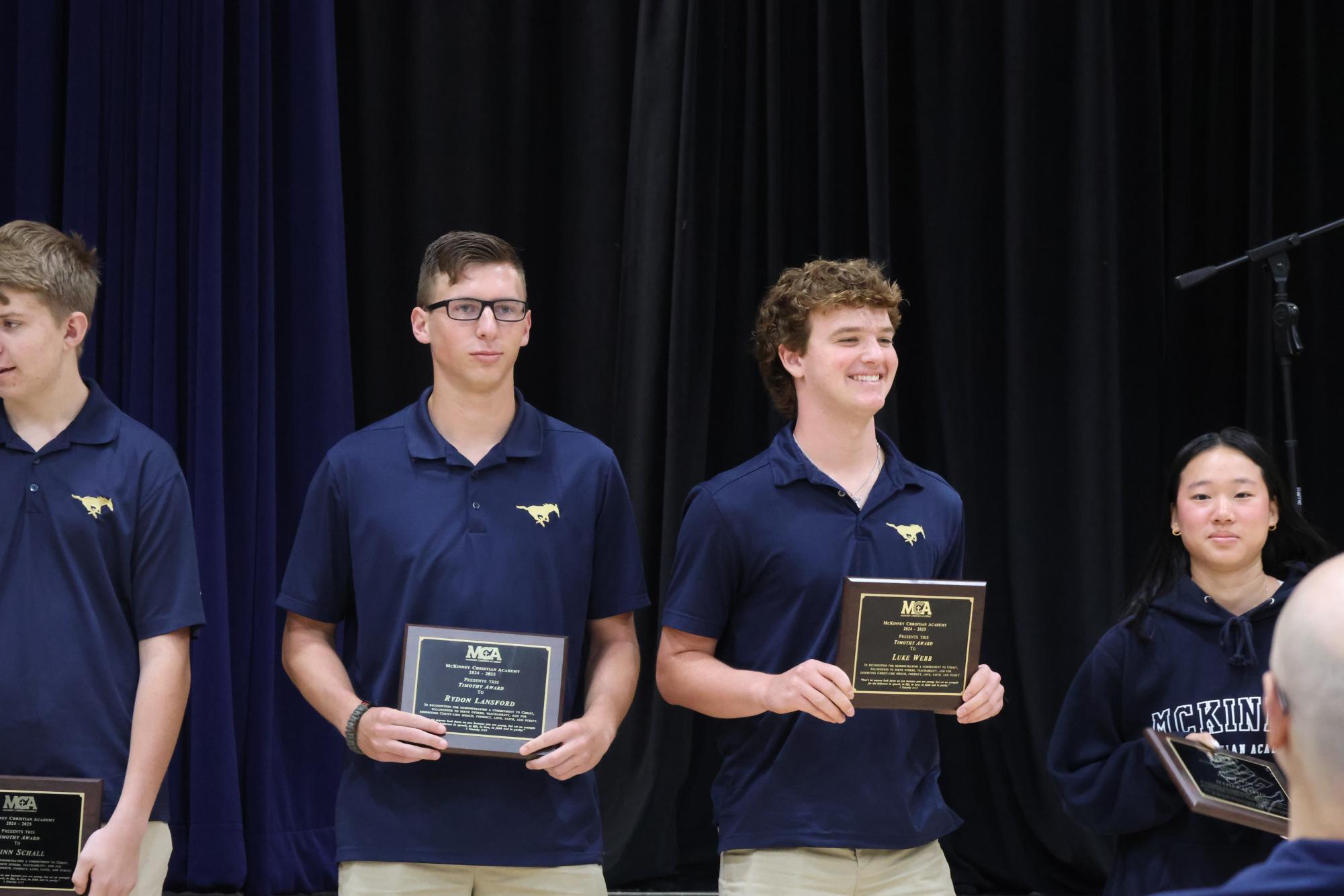 McKinney Christian Academy's Upper School Awards