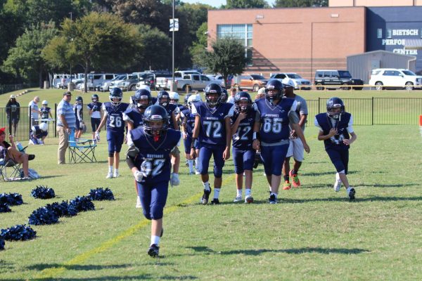 The Mustangs Prepare for Battle