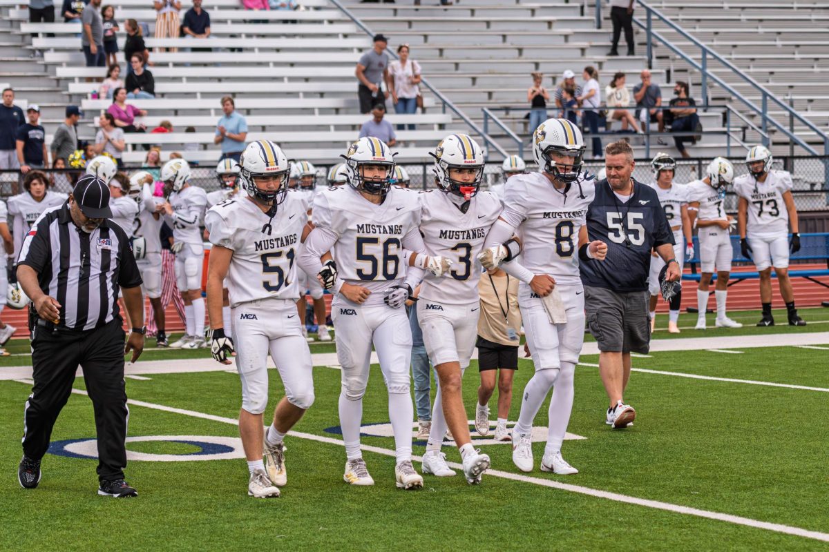 The Mustangs Varsity Football Team Takes Down Founders Classical Academy In Season Opener