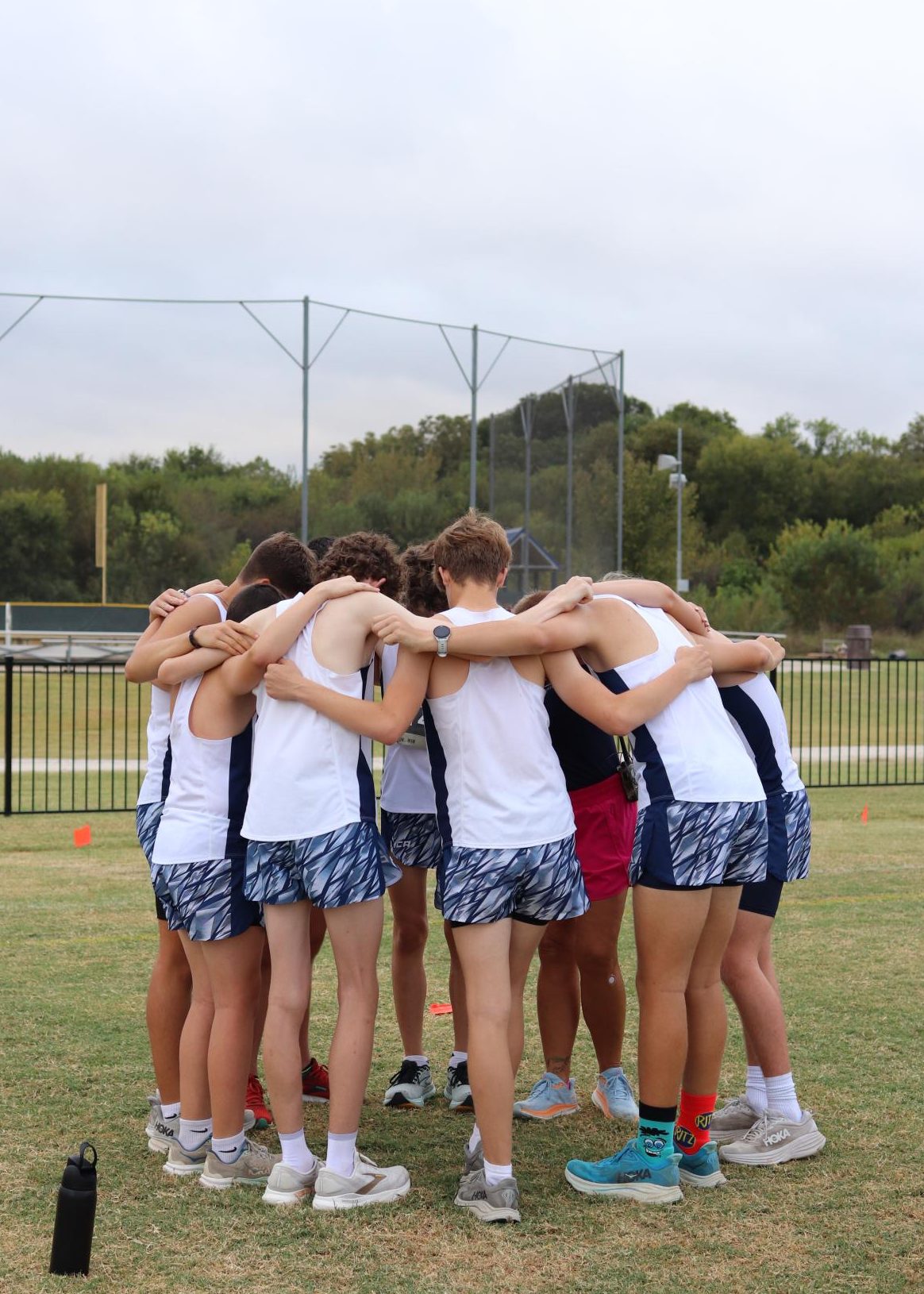 Middle School Girls' XC Gets First at District