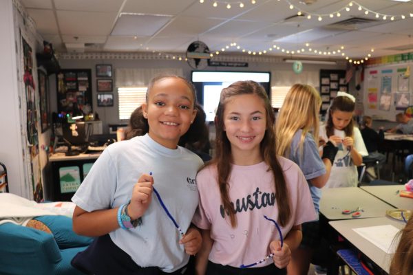 Lower Schoolers are loving their new bracelets