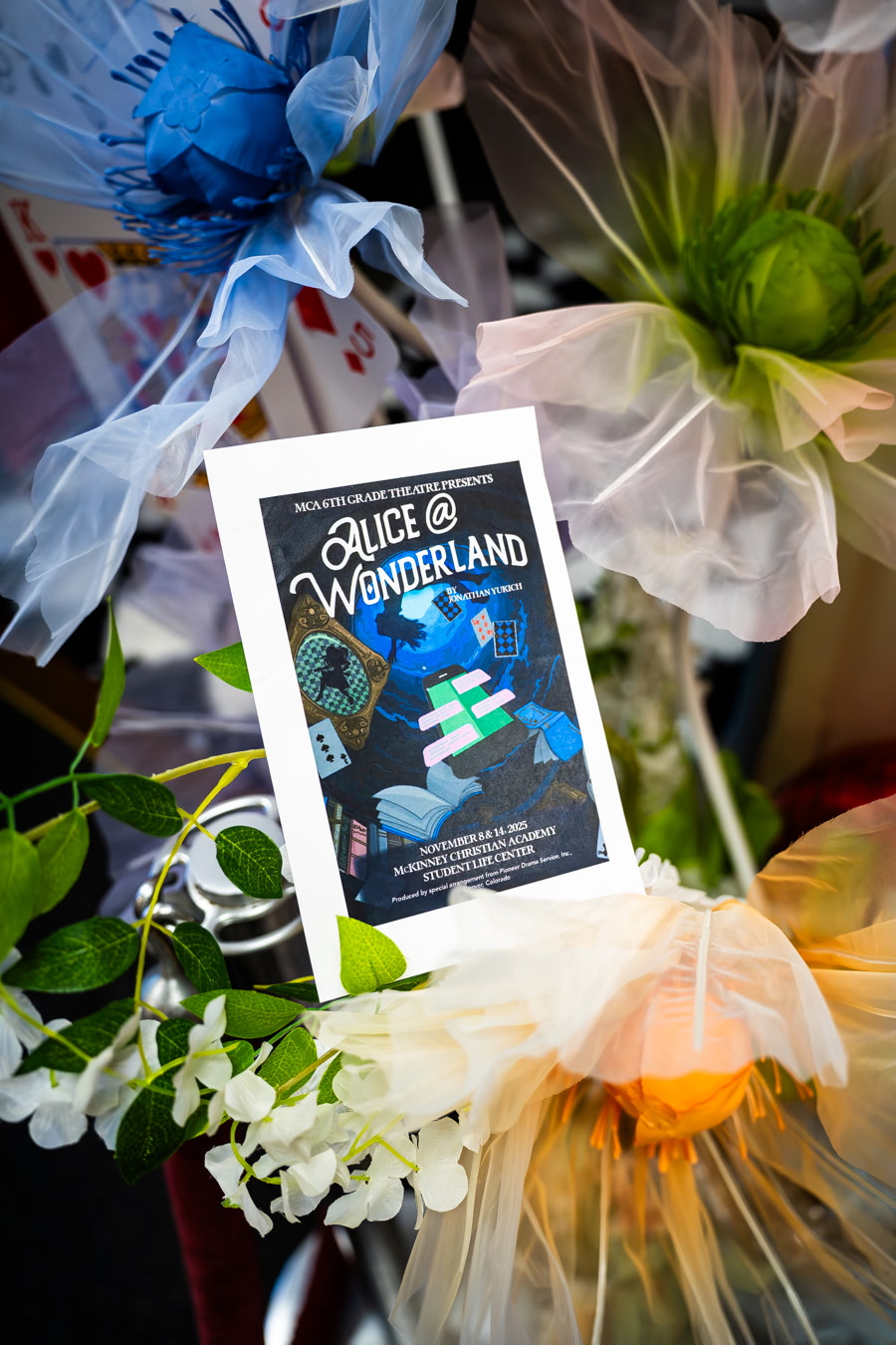 Middle School Theater Performs "Alice @ Wonderland"