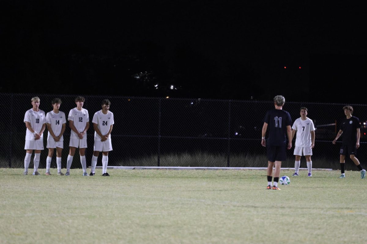 Team lines up for PK