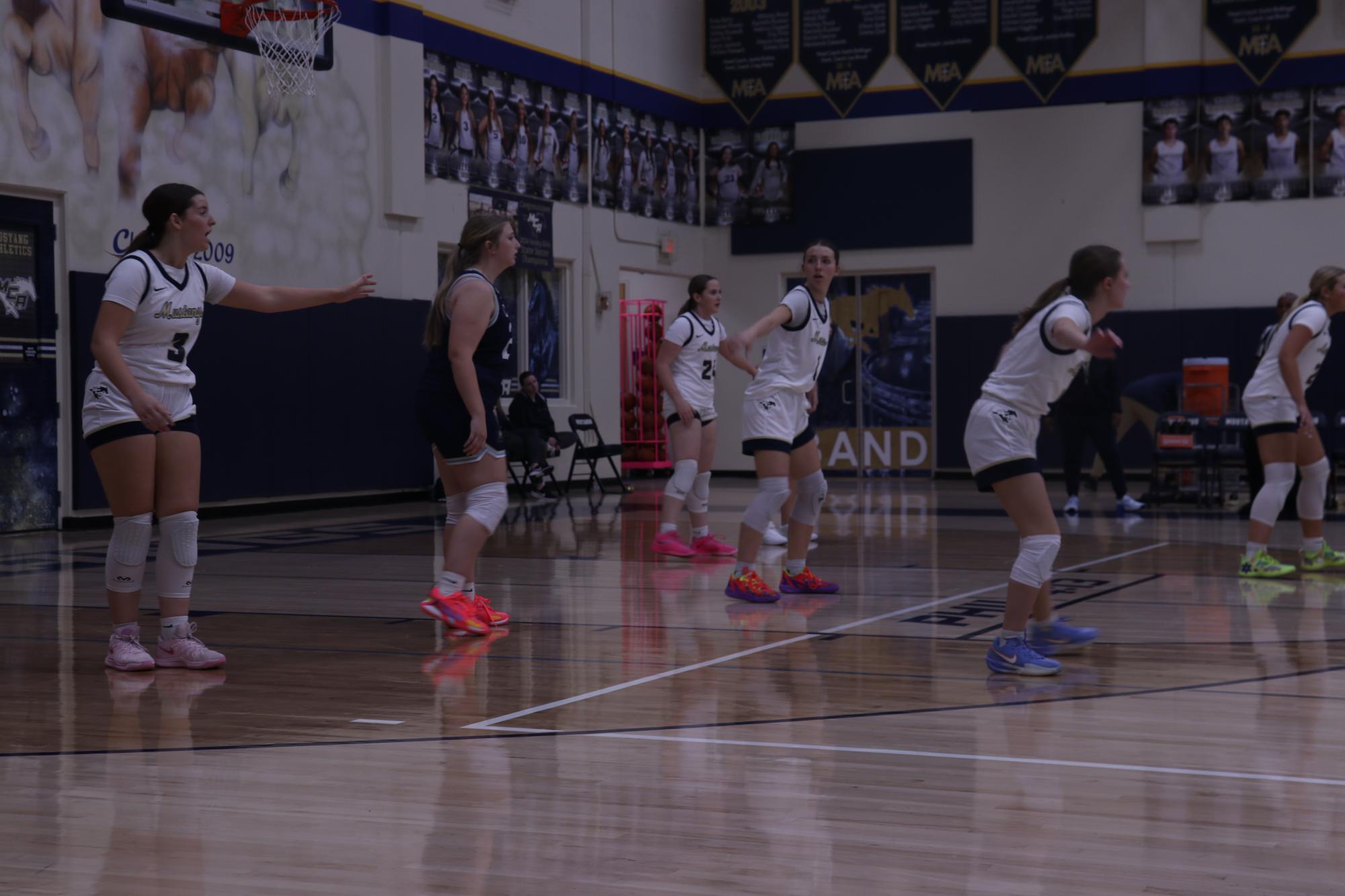 Girls Varsity Basketball Team Takes on Dunne