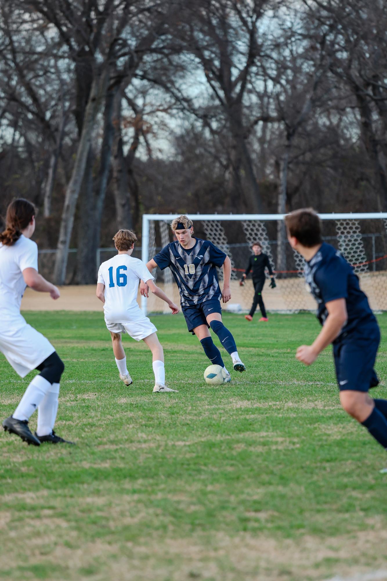 Mustangs Surge Past Lakehill Prep in District Showdown