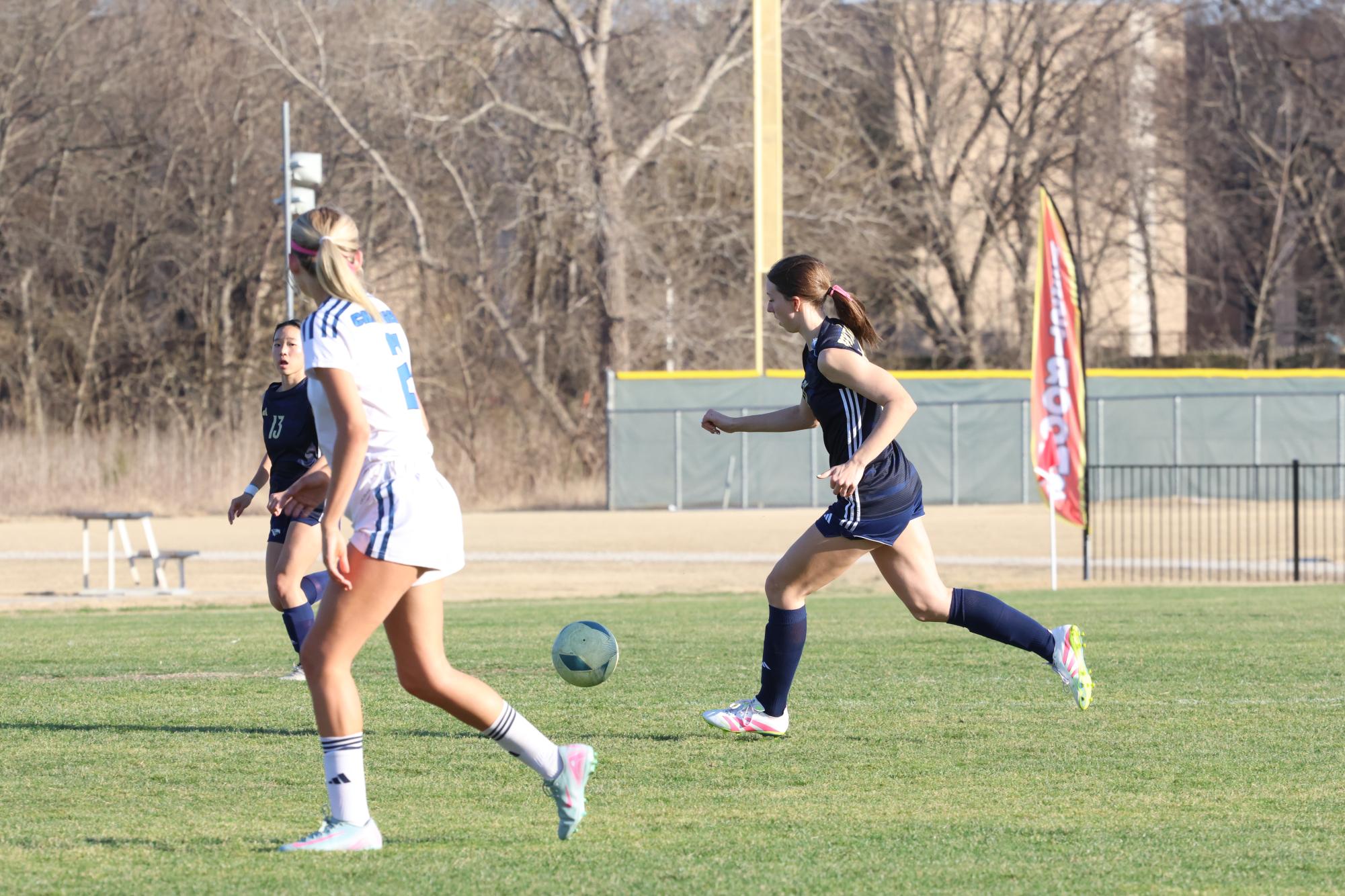 Mustang Girls' Soccer Defeats Dallas Christian Academy