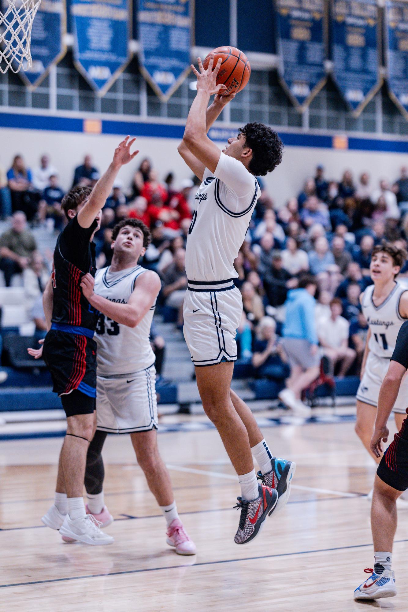 The McKinney Christian Boys Varsity Basketball Team Defeats Lake Country