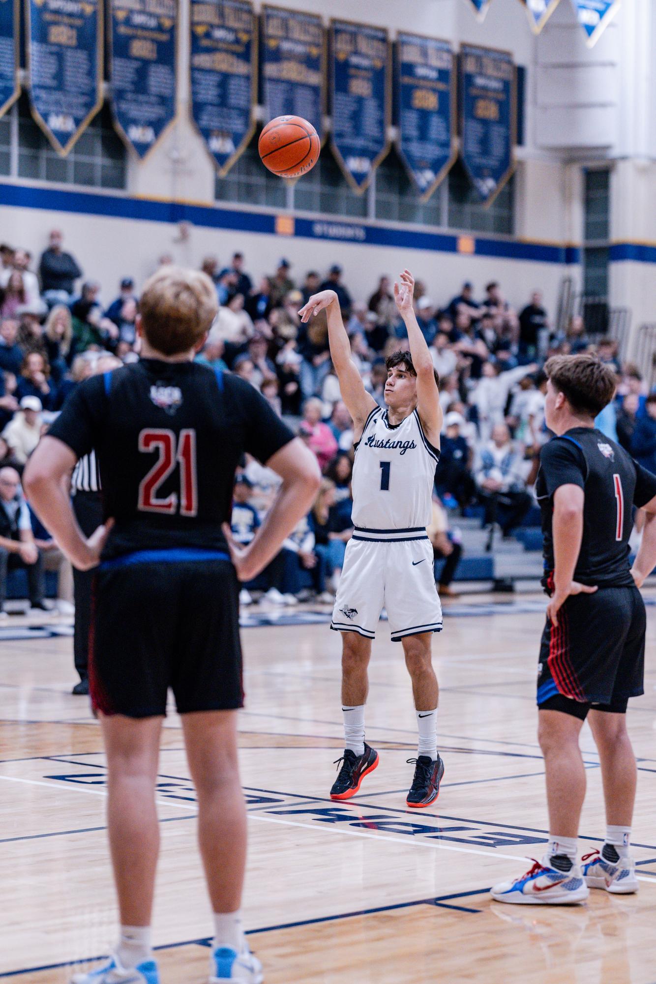 The McKinney Christian Boys Varsity Basketball Team Defeats Lake Country