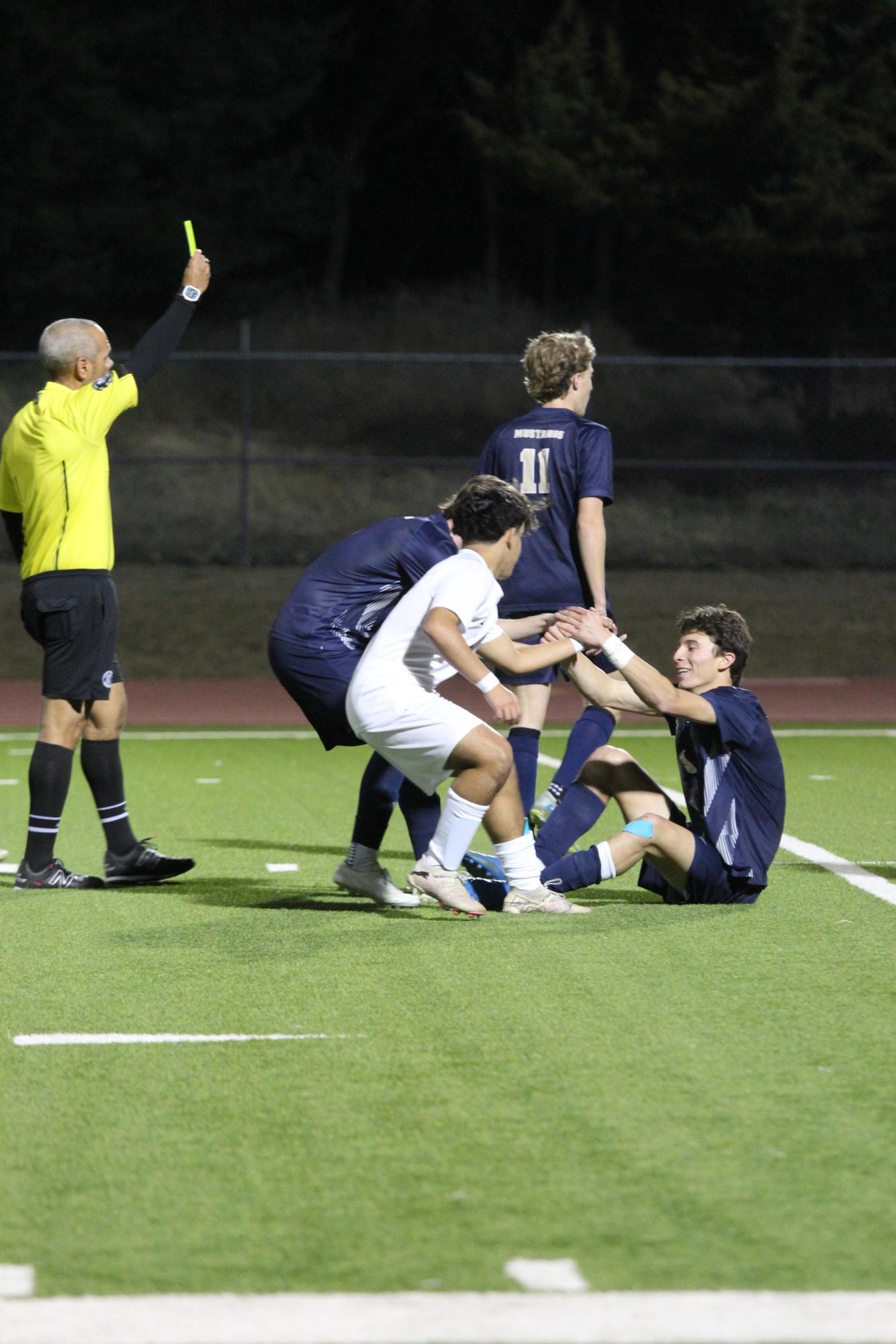 MCA Boys Soccer Faces off Against Bishop Gorman For Senior Night