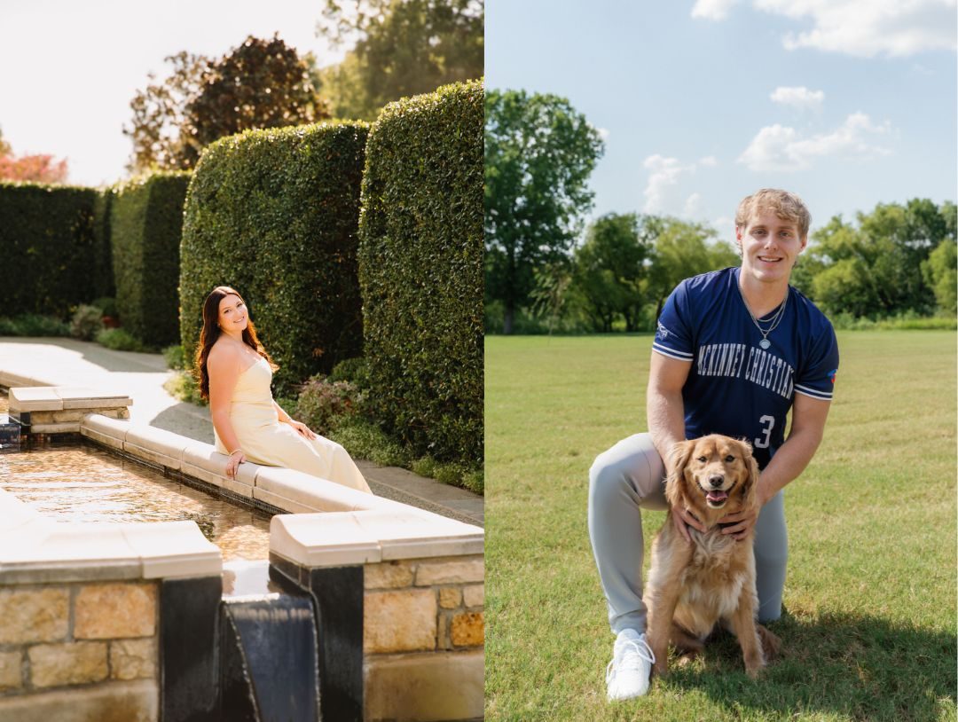 Seniors, Katie Ballard and Tennyson Clark