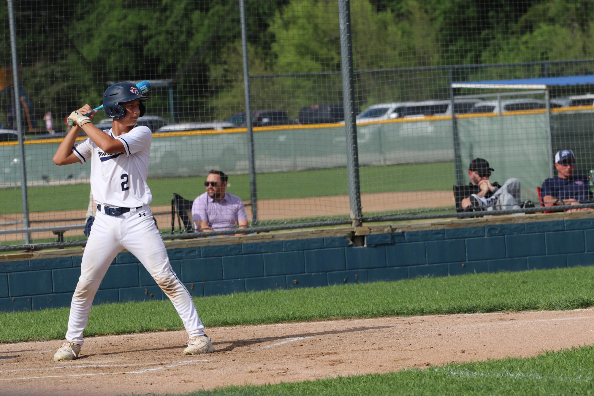 Middle School Baseball Takes on Prince of Peace