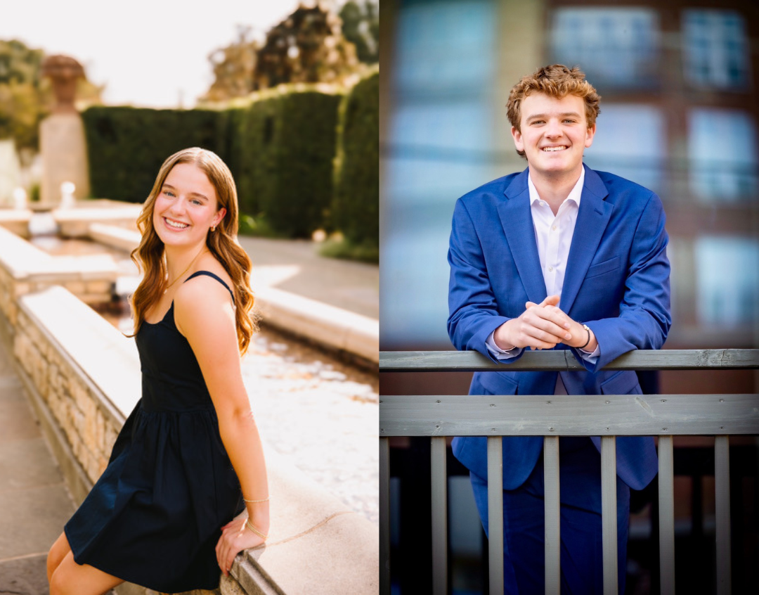 Seniors, Natalie Sibrasse and Luke Webb