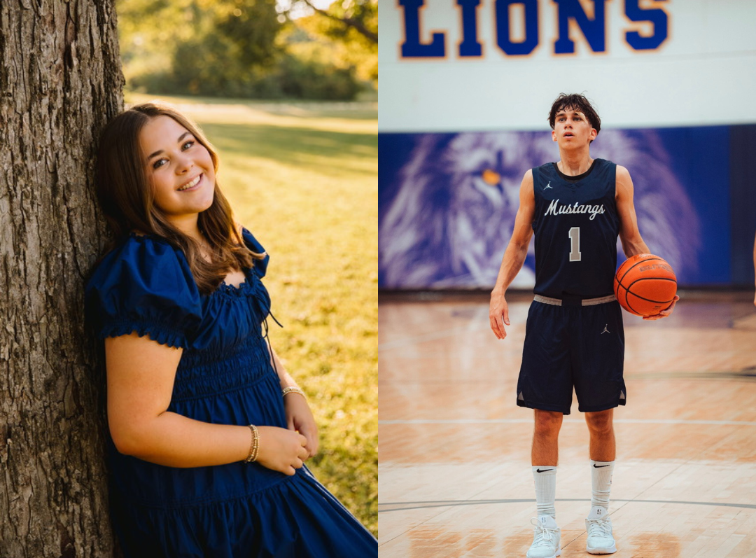 Seniors, Audrey Wedemeyer and Jayden Vicknair