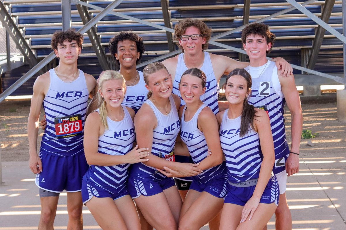 The Track Team Takes Pic